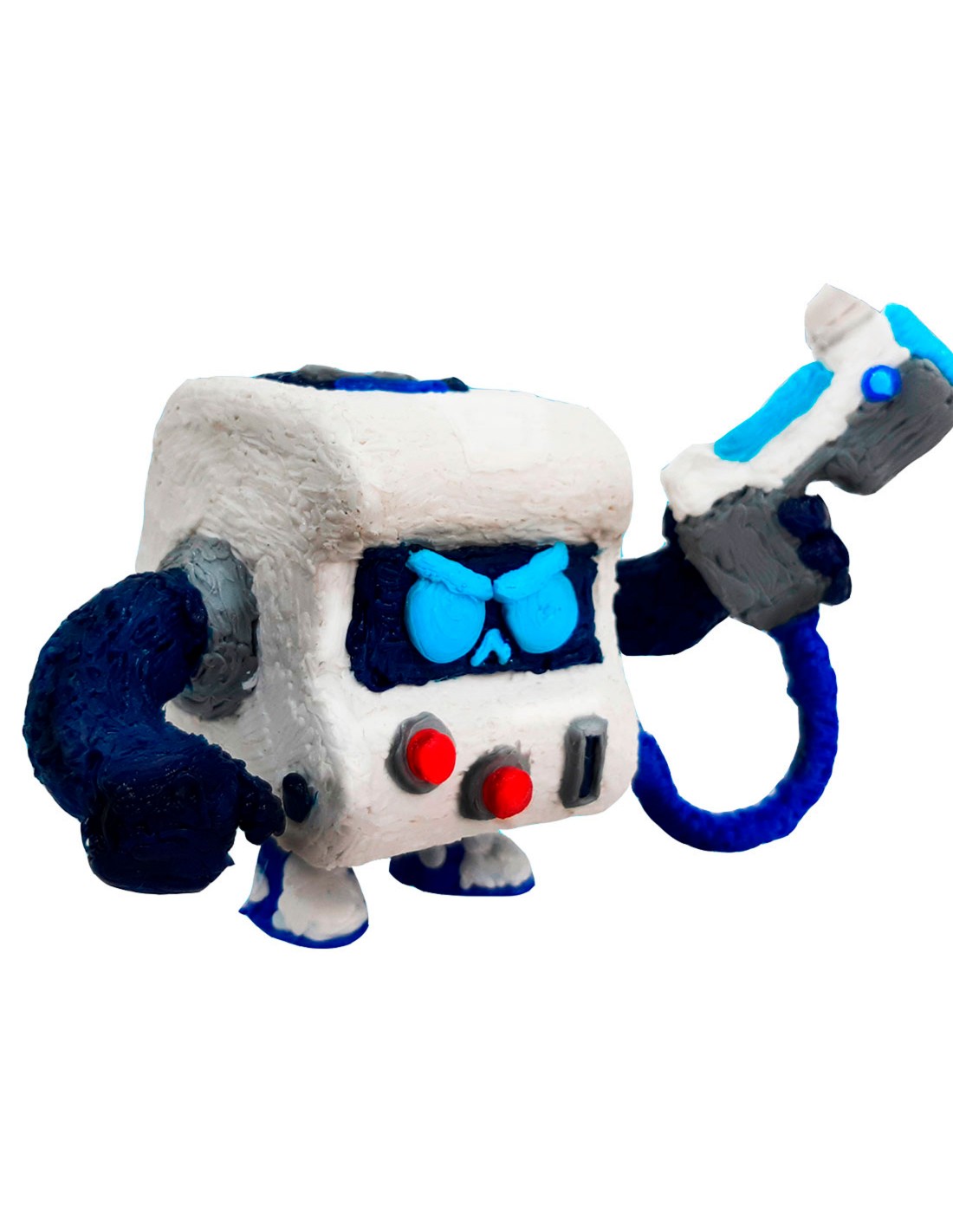 8 Bit From Brawl Stars Free Template For A 3d Pen