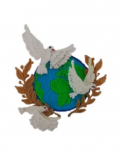 Голубь мира (трафарет для 3D-ручки)