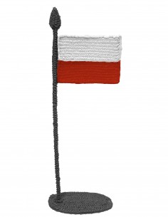 Flag of Poland (Free Template For a 3D Pen)