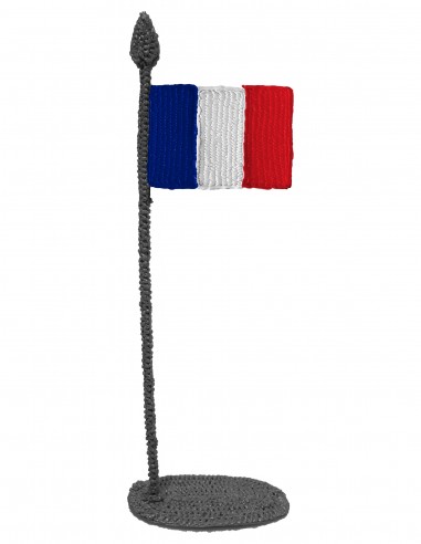 Флаг Франции (трафарет для 3D-ручки)