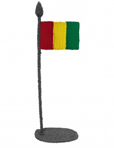 Flag of Guinea (Free Template For a 3D Pen)