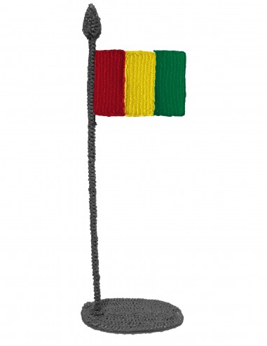 Флаг Гвинеи (трафарет для 3D-ручки)
