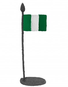 Flag of Nigeria (Free Template For a 3D Pen)
