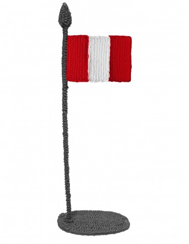 Флаг Перу (трафарет для 3D-ручки)