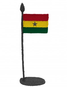 Flag of Ghana (Free Template For a 3D Pen)