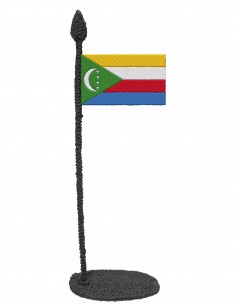 Flag of Comoros (Free Template For a 3D Pen)