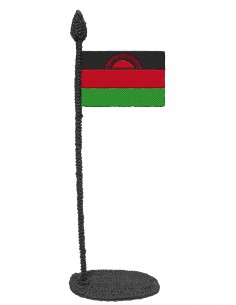 Flag of Malawi (Free Template For a 3D Pen)