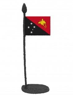 Flag of Papua New Guinea...