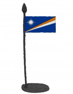 Flag of Marshall Islands (Free Template For a 3D Pen)