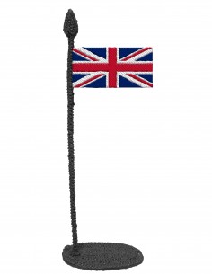 Flag of The United Kingdom (Free Template For a 3D Pen)