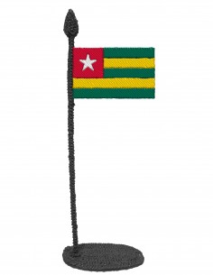 Flag of Togo (Free Template For a 3D Pen)