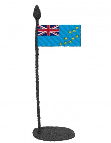 Flag of Tuvalu (Free Template For a 3D Pen)