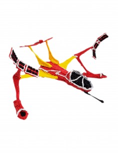 Космический корабль (трафарет для 3D-ручки)