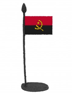Flag of Angola (Free Template For a 3D Pen)