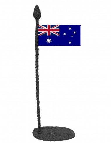 Флаг Австралии (трафарет для 3D-ручки)