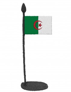 Flag of Algeria (Free Template For a 3D Pen)