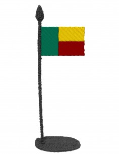 Flag of Benin (Free Template For a 3D Pen)