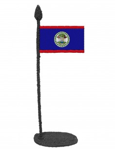 Flag of Belize (Free Template For a 3D Pen)