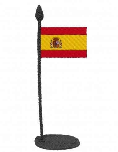 Flag of Spain (Free Template For a 3D Pen)