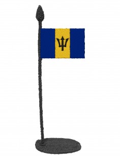 Flag of Barbados (Free Template For a 3D Pen)
