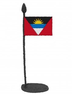 Flag of Antigua And Barbuda (Free Template For a 3D Pen)