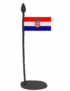 Flag of Croatia (Free Template For a 3D Pen)