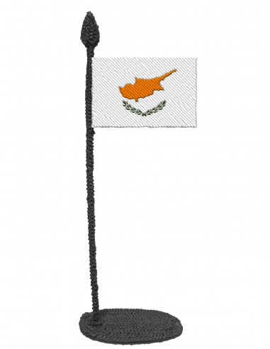 Flag of Cyprus (Free Template For a 3D Pen)