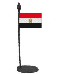 Flag of Egypt (Free Template For a 3D Pen)