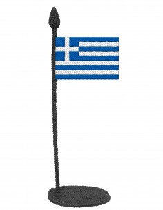 Flag of Greece (Free Template For a 3D Pen)