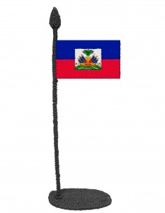 Flag of Haiti (Free Template For a 3D Pen)