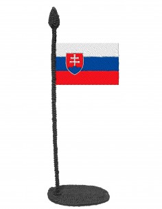 Flag of Slovakia (Free Template For a 3D Pen)