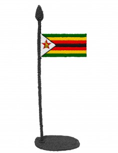 Flag of Zimbabwe (Free Template For a 3D Pen)