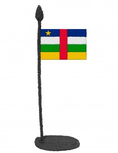 Flag of Central African Republic (Free Template For a 3D Pen)