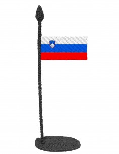 Флаг Словении (Трафарет для 3D-ручки)