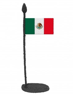 Флаг Мексики (Трафарет для 3D-ручки)