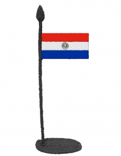 Флаг Парагвая (Трафарет для 3D-ручки)