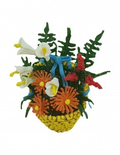 Flower Basket - Gift for 8th March