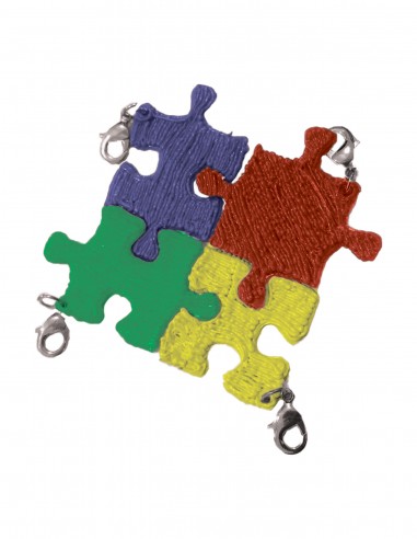 Puzzle Keychain (Free Template For a 3D Pen)