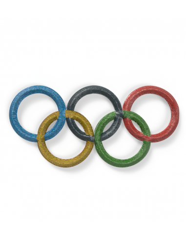 Олимпийские кольца (трафарет для 3D-ручки)