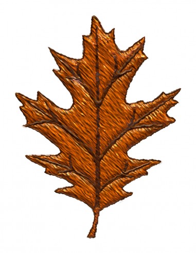 Oak leaf (Free Template For a 3D Pen)