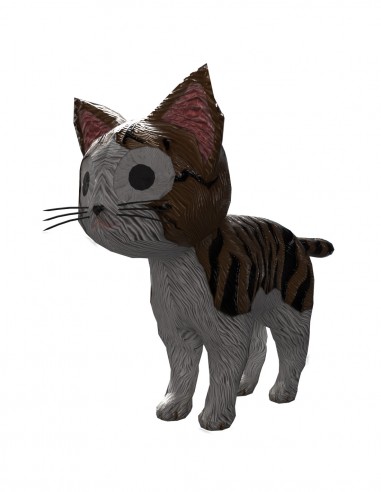 Cat (Free Template For a 3D Pen)