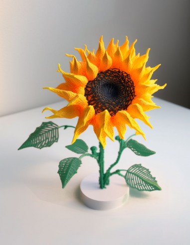 Sunflower (Free Template For a 3D Pen)