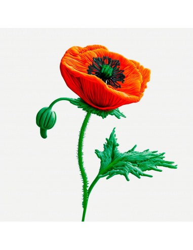 Poppy (Free Template For a 3D Pen)