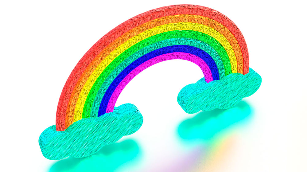 3D Pen Rainbow