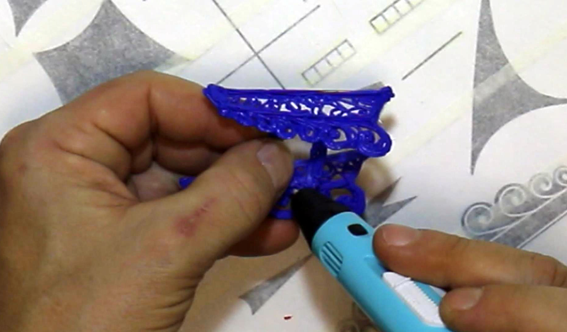 3D Pen Ship. Step 10